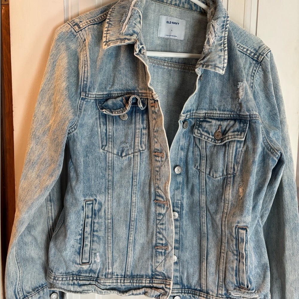 Old Navy Light Blue Jean Jacket